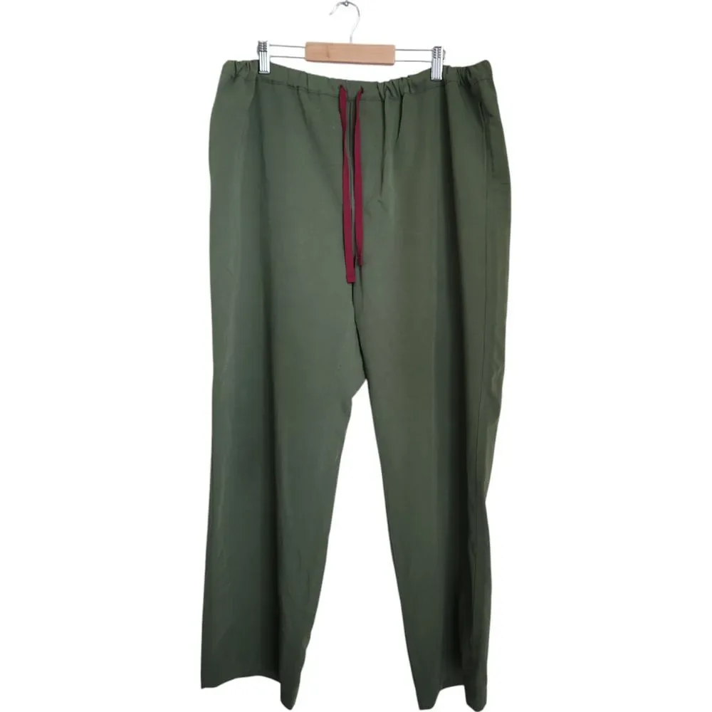 FIGS Technical‎ Collection Mens XL Pisco Basic Scrub Pants Olive Green 35x28